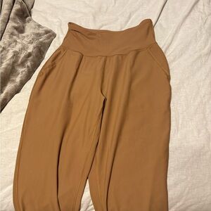 Stylish Brown High-Waisted Pants